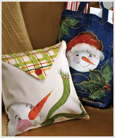 Snowman Pillows