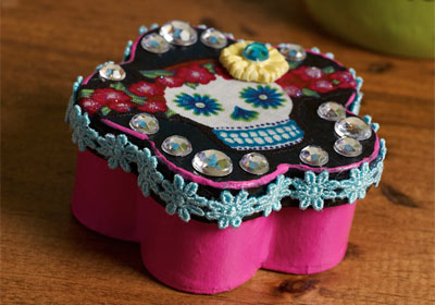 Day of the Dead Party Favor Box