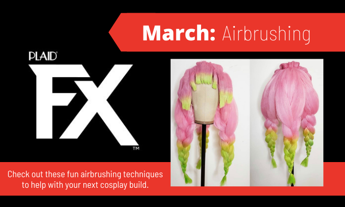 PlaidFX March 2021 - Airbrushing
