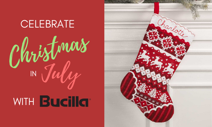 Celebrate Christmas in July with Bucilla