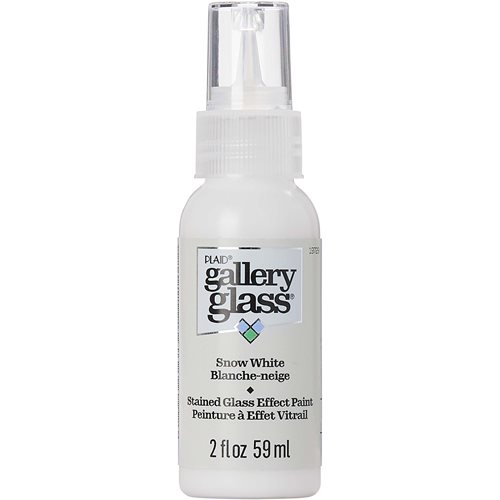 Gallery Glass ® Stained Glass Effect Paint - Snow White, 2 oz. - 19729