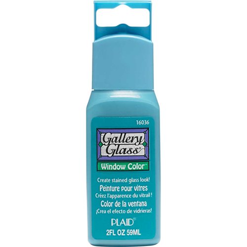 Gallery Glass ® Window Color™ - Turquoise, 2 oz. - 16036