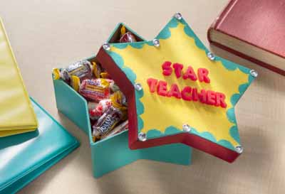 DIY Gift Box for a Star Teacher