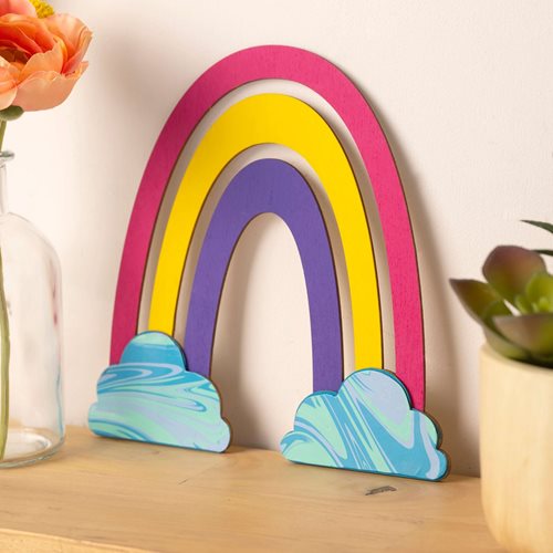 Solid Color Rainbow Sign