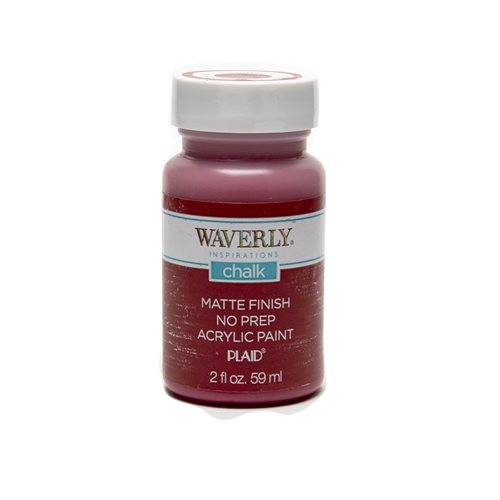 Waverly ® Inspirations Chalk Finish Acrylic Paint - Crimson, 2 oz. - 60742E
