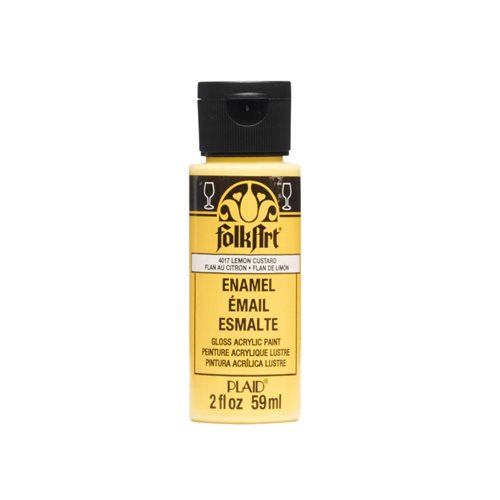 FolkArt ® Enamels™ - Lemon Custard, 2 oz. - 4017