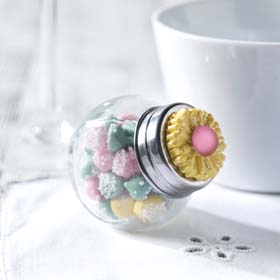 DIY Wedding Favor - Mini Candy Jars
