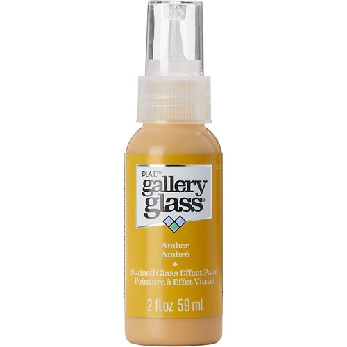 Gallery Glass ® Stained Glass Effect Paint - Amber, 2 oz. - 19712