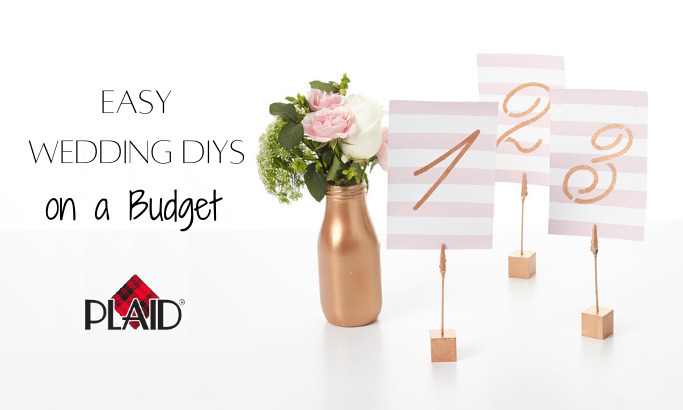 Easy Wedding DIYs on a Budget!