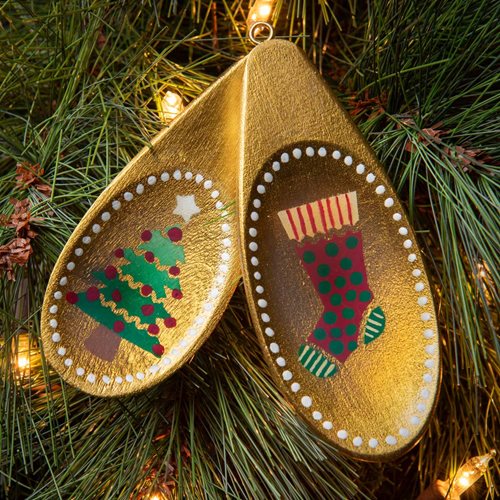 Wooden Spoon Ornaments