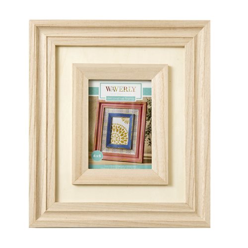 Waverly ® Inspirations Surfaces - Layered Frame for 4" x 6" - 60829E