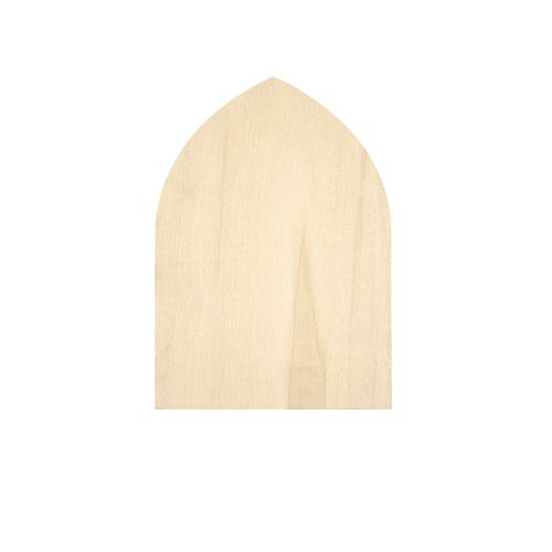 Plaid ® Wood Surfaces - Plaques - Gothic Arch, 5" x 7" - 63519
