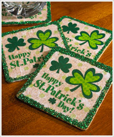 St. Patrick's Day Coasters