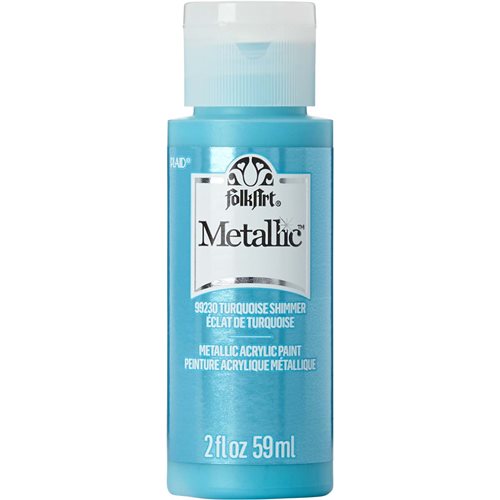 FolkArt ® Metallics - Turquoise Shimmer, 2 oz. - 99230