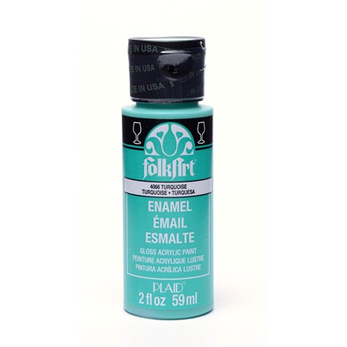 FolkArt ® Enamels™ - Turquoise, 2 oz. - 4066