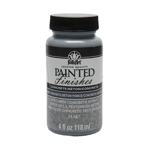 F/A PAINTED FINISHES - DARK CONCRETE 4 OZ.