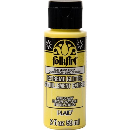FolkArt ® Extreme Glitter™ - Lemon Crush, 2 oz. - 99250