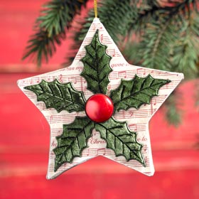 Quick Ornament DIY - Christmas Star