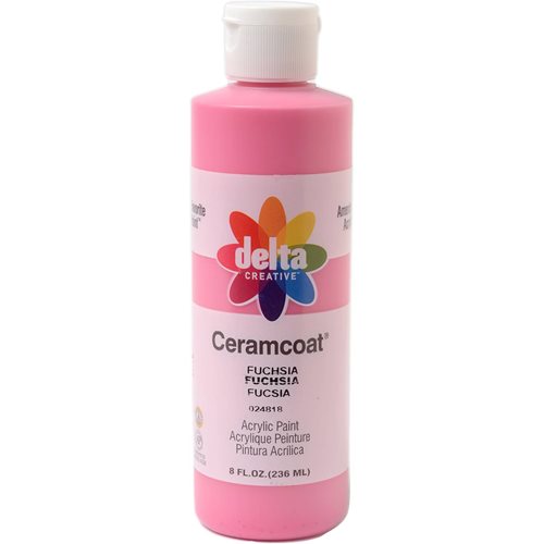 Delta Ceramcoat ® Acrylic Paint - Fuchsia, 8 oz. - 024810802W