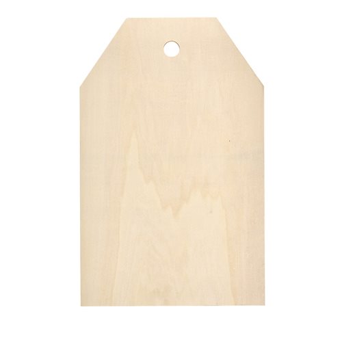 Plaid ® Wood Surfaces - Plaques - Extra Large Rectangle Tag, 18" x 11-1/2" - 56693