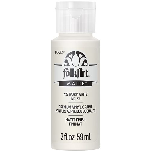 FolkArt ® Acrylic Colors - Ivory White, 2 oz. - 427