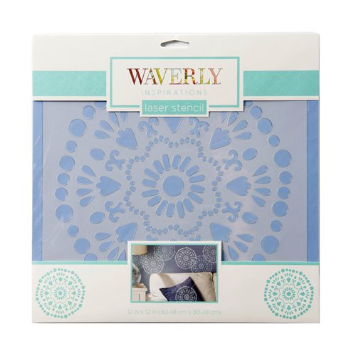 Waverly ® Inspirations Laser Stencils - Décor - Big Wheel, 12" x 12" - 60877E