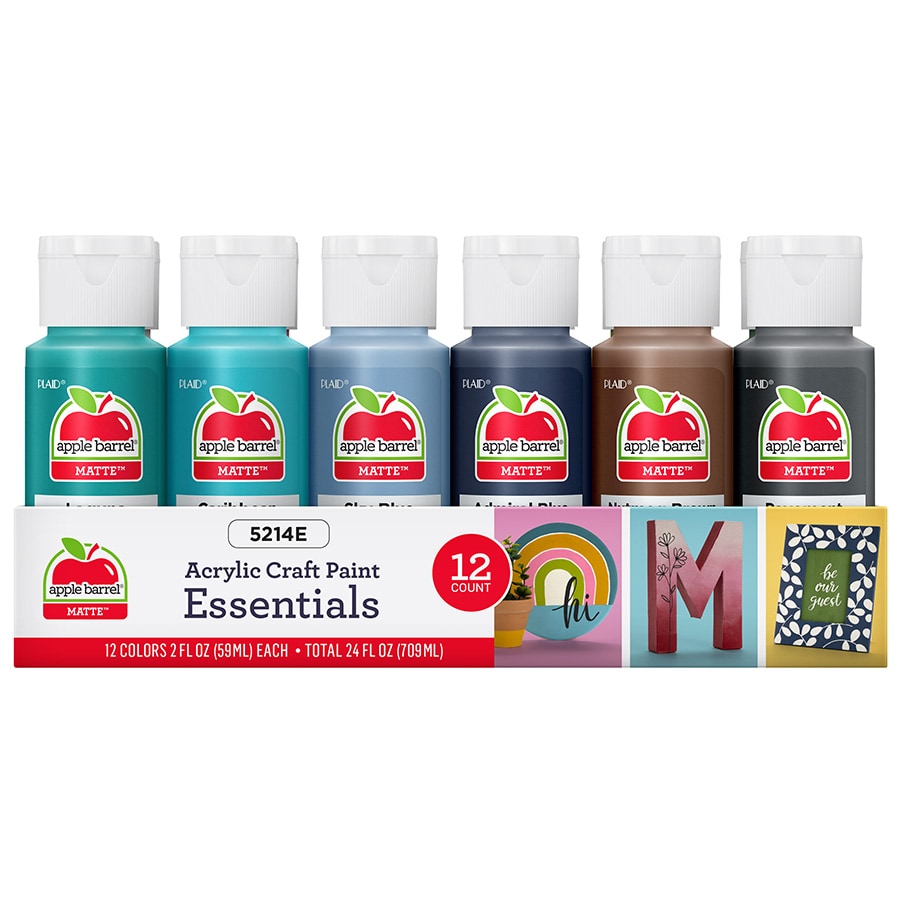 Shop Plaid Apple Barrel ® Colors Acrylic Paint Essentials 12 Color Set -  5214E - 5214E