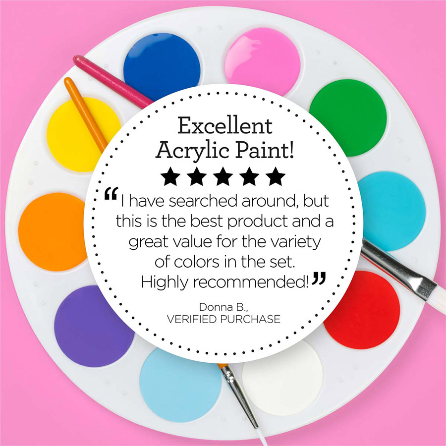 Shop Plaid Apple Barrel ® Art Lessons Paint and Brush Set 34 pc, - 13430 -  13430