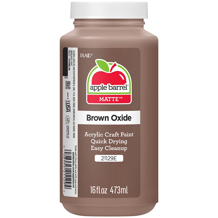Apple Barrel Colors - Brown Oxide 16 oz