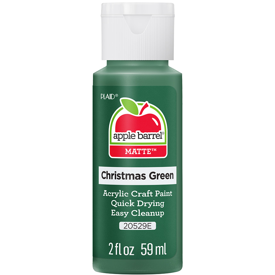 Shop Plaid Apple Barrel ® Colors - Christmas Green, 8 oz. - 20429 - 20429