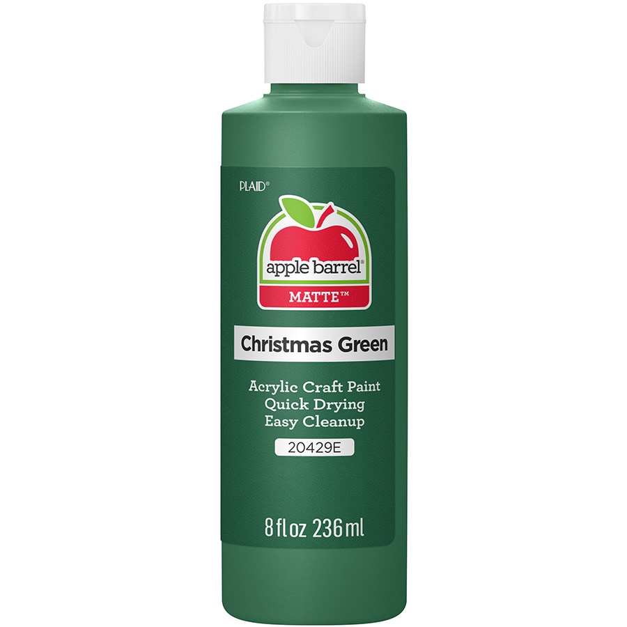 Shop Plaid Apple Barrel ® Colors - Christmas Green, 8 oz. - 20429 - 20429