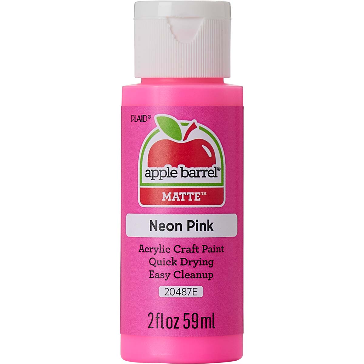 Shop Plaid Apple Barrel ® Colors - Neon Pink, 2 oz. - 20487