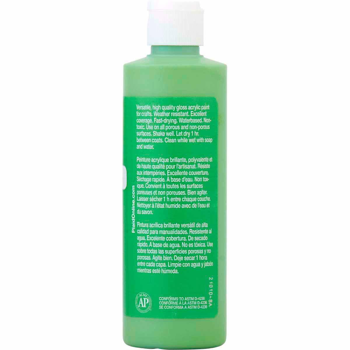 Shop Plaid Apple Barrel ® Colors - Leaf Green, 8 oz. - 20472 - 20472