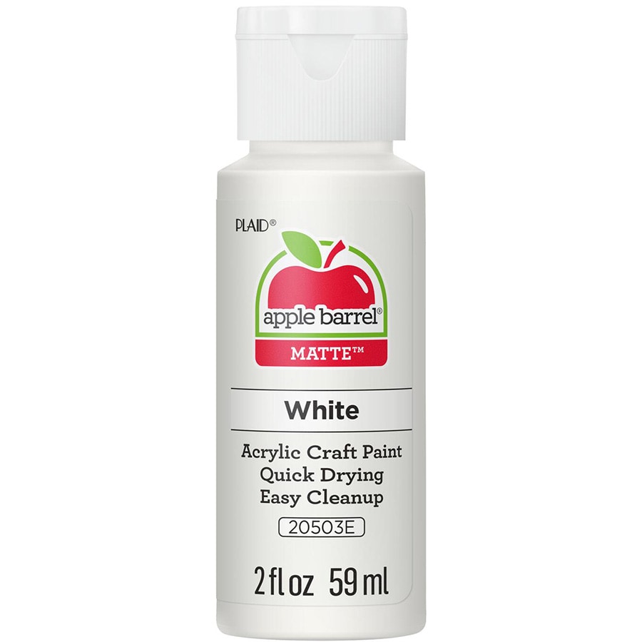 Shop Plaid Apple Barrel ® Colors - White, 2 oz. - 20503 - 20503