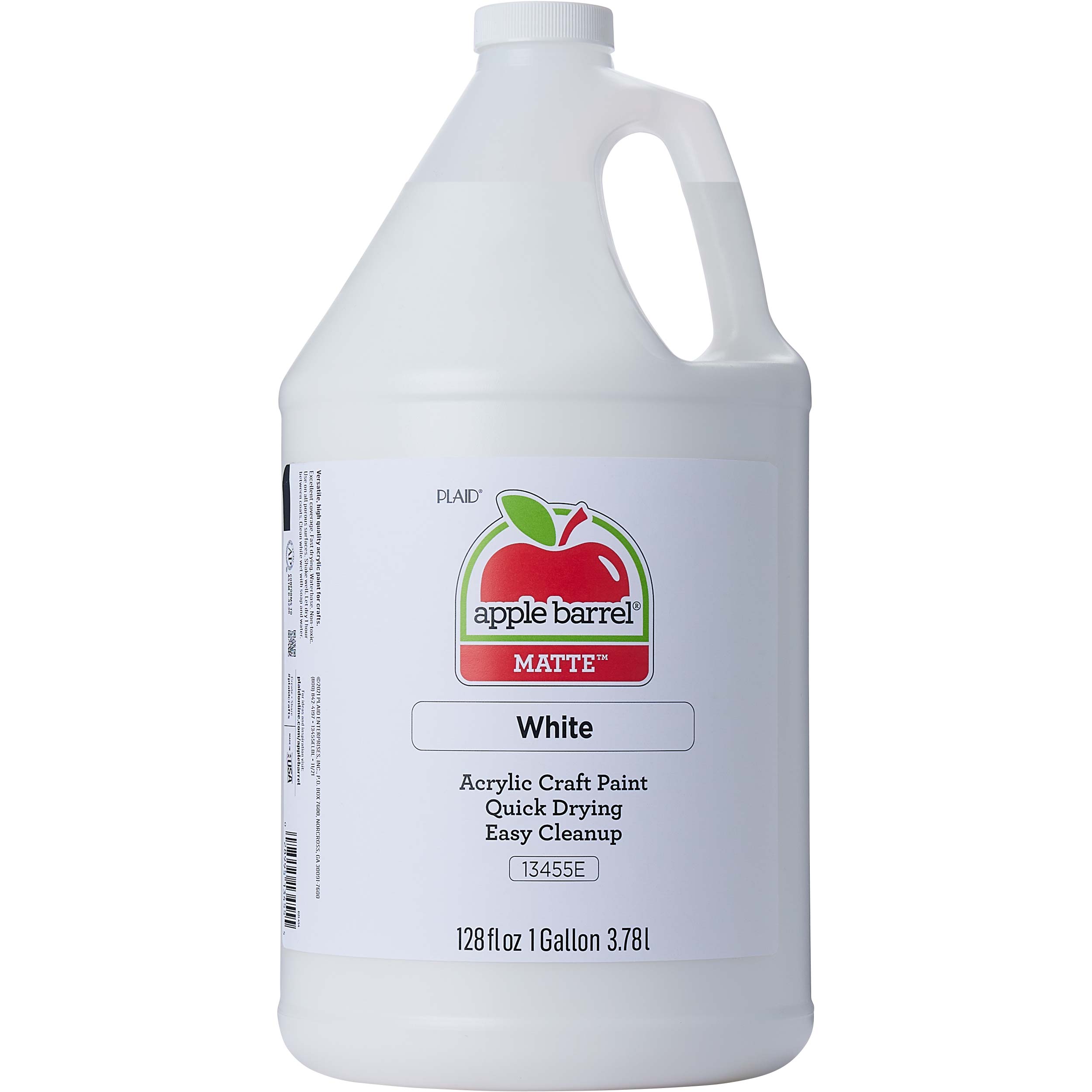Shop Plaid Apple Barrel ® Colors - White, Gallon - 13455E - 13455E