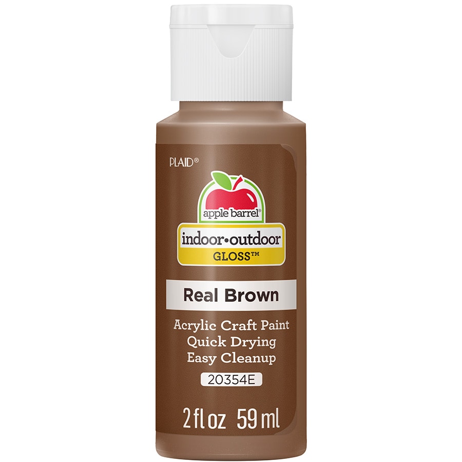 Shop Plaid Apple Barrel ® Gloss™ - Real Brown, 2 oz. - 20354 - 20354