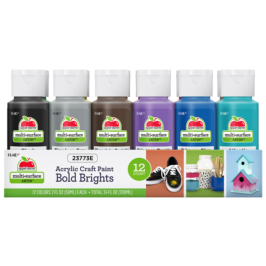 Shop Plaid Apple Barrel ® Colors Acrylic Paint 18 Color Set