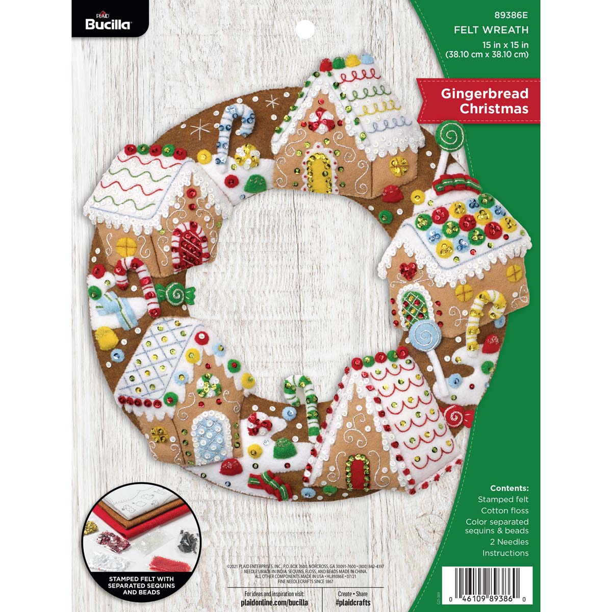 Anna Griffin Gingerbread House Box Making Kit