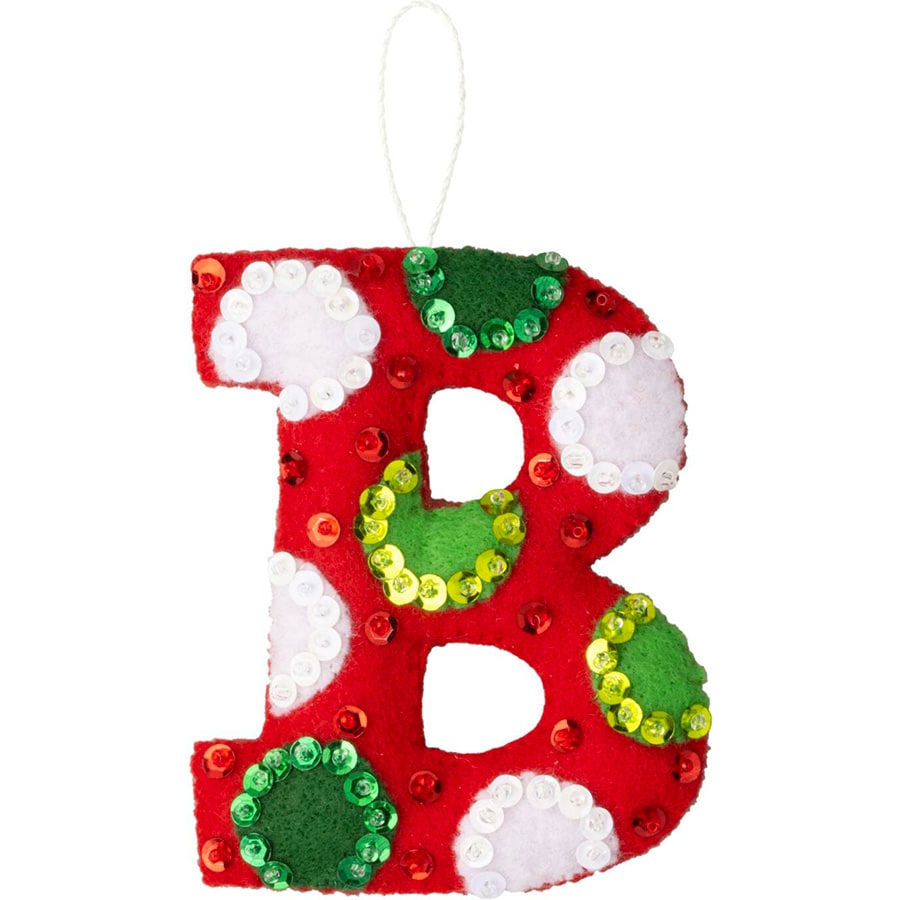 Shop Plaid Bucilla ® Seasonal - Felt - Ornament Kits - Believe in Santa -  89671E - 89671E