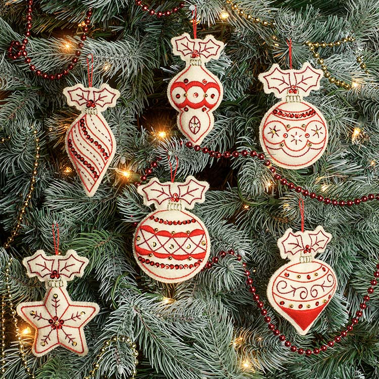 Shop Plaid Bucilla ® Seasonal - Felt - Ornament Kits - Holiday Favorites -  89577E - 89577E