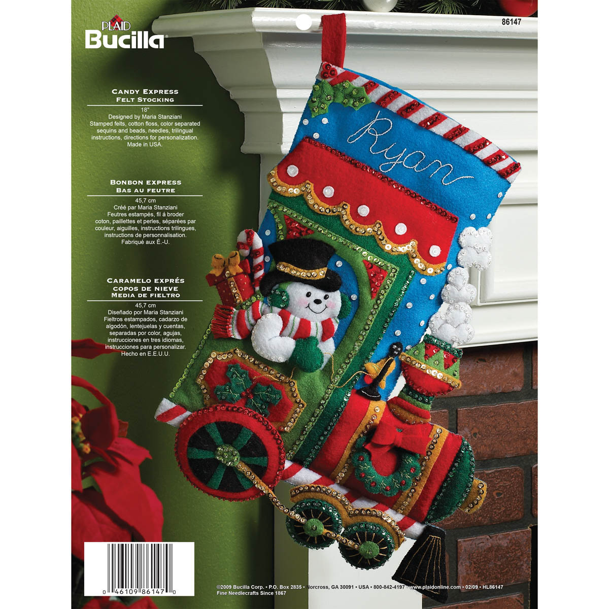 Bucilla The Perfect Tree Stocking Kit