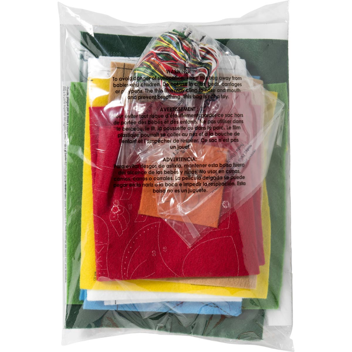 Shop Plaid Bucilla ® Seasonal - Felt - Stocking Kits - Nordic Snowman ...