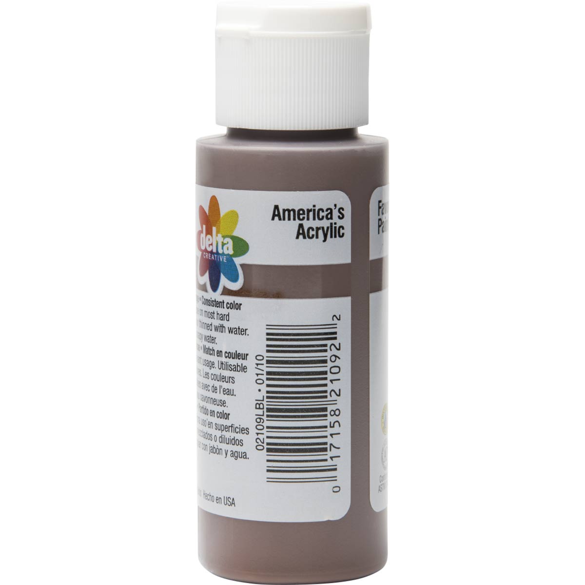 Delta Ceramcoat 8oz Acrylic Paint - Spice Brown
