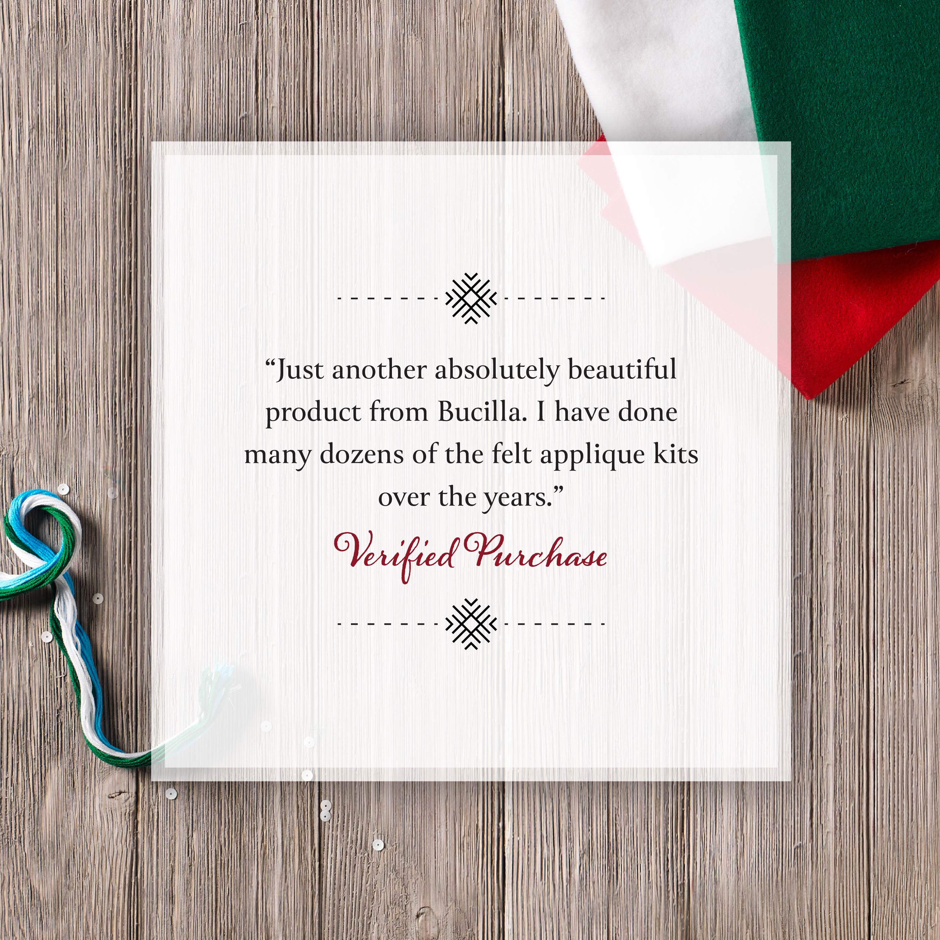 Shop Plaid Bucilla ® Seasonal - Felt - Ornament Kits - Merry