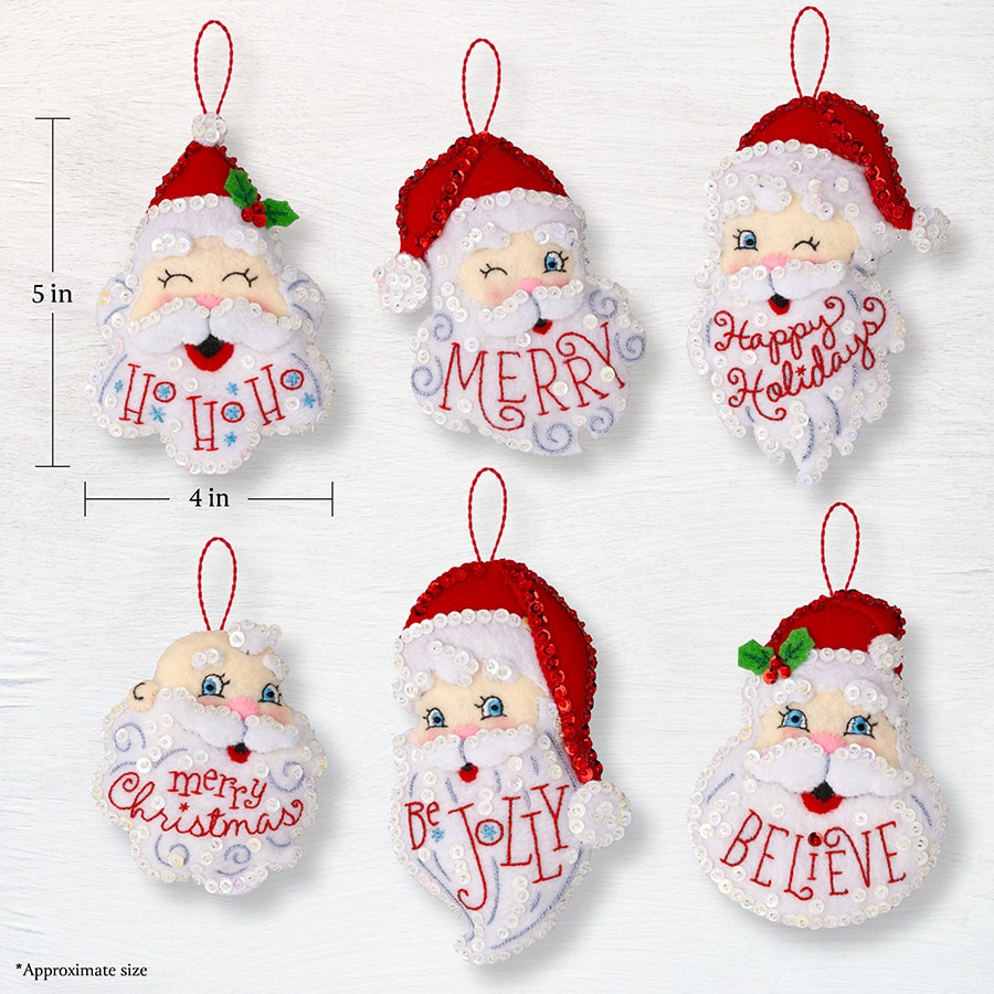 Shop Plaid Bucilla ® Seasonal - Felt - Ornament Kits - Frisky Kitties -  89643E - 89643E