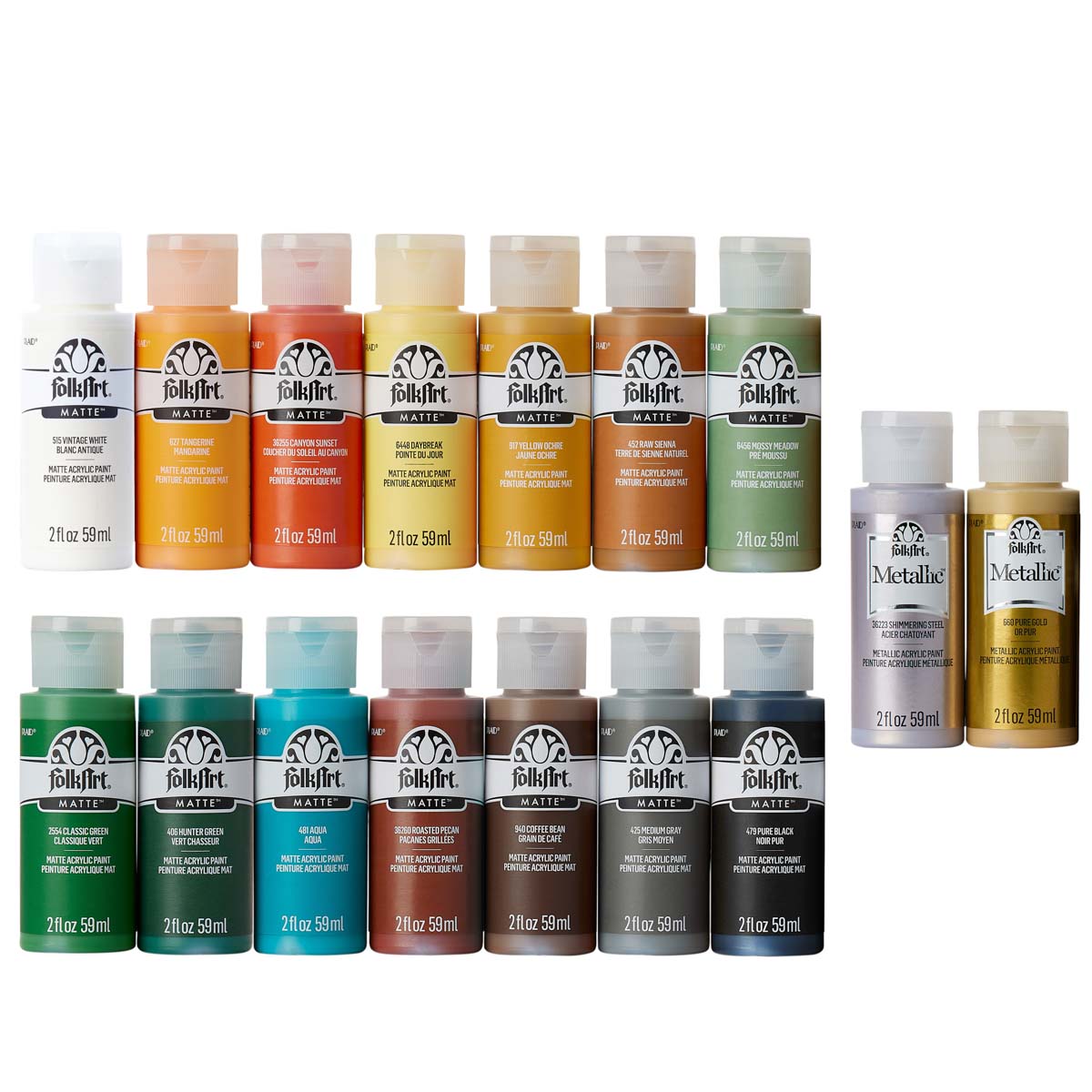 Shop Plaid FolkArt ® Acrylic Colors Value Paint Set - Pastel