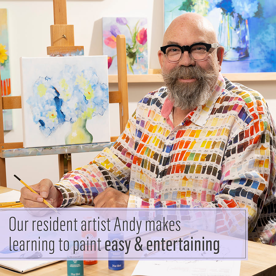 Shop Plaid FolkArt ® Art Talk with Andy Jones - Studio Paint Kit