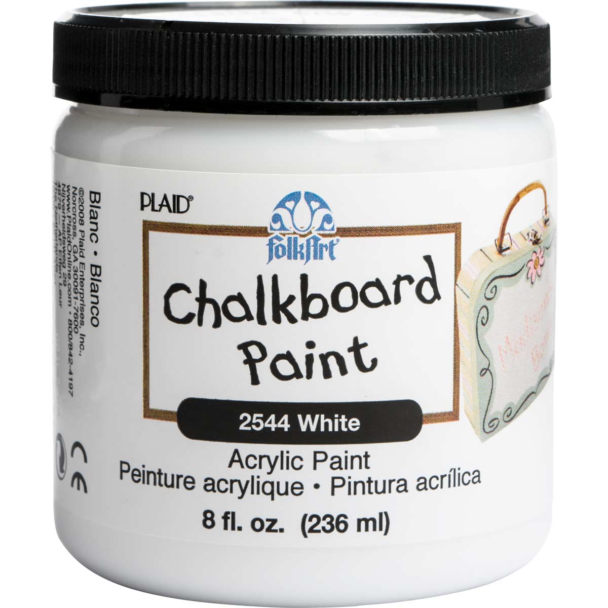 white chalkboard paint