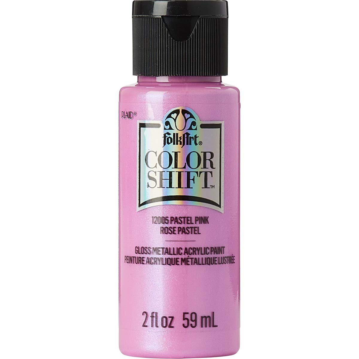 Shop Plaid FolkArt ® Color Shift™ Acrylic Paint - Pastel Pink, 2 oz. -  12005 - 12005