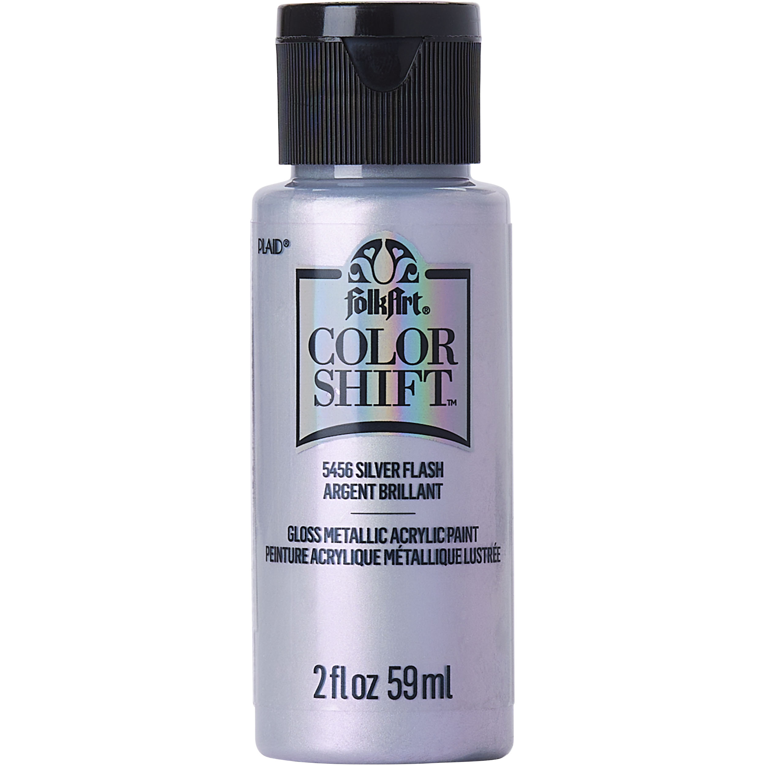 Shop Plaid FolkArt ® Color Shift™ Acrylic Paint - Silver Flash, 2